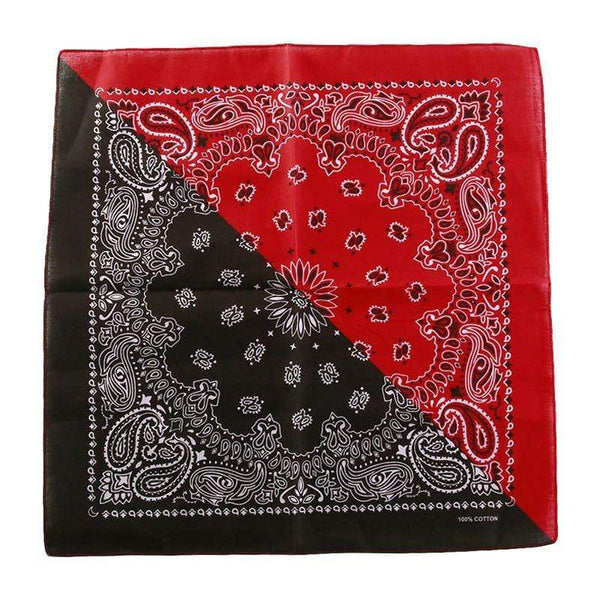 TIY Scarves Vintage Style Women Unique Color Blocking Classic Paisley Print Scarf TIY