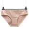 TIY UG Plain Color Breathable Cotton Women Stripes Pattern Sporty Briefs TIY