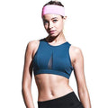 TIY UG Sexy Lady Mesh Patchwork Solid Color Running Training Yoga Sports Bra TIY