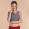 TIY UG Solid Color Unique Hollow Design Women Sports Bra TIY