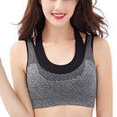 Two Fake Shockproof Sports Yoga Bra Without Steel Ring