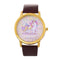 New Design Simple Fashion Happy Lucky Unicorn Round Dial Quartz Wristwatches For Women