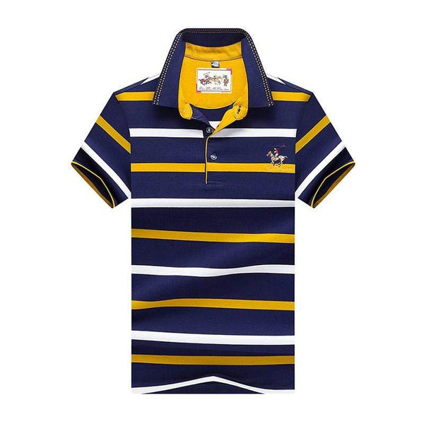 TIY Women Apparel Pullover Splice Color Business Breathable Men T Shirts Short Sleeve Stripe Cotton Men Formal Shirts TIY