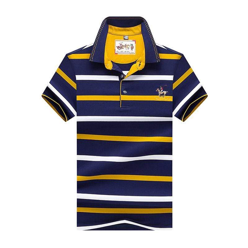 TIY Women Apparel Pullover Splice Color Business Breathable Men T Shirts Short Sleeve Stripe Cotton Men Formal Shirts TIY