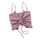 TIY Women Apparel Sexy Fashion Drawstring Fold New Model Girl Dress Designer Pure Color Short Women Crop Tops TIY