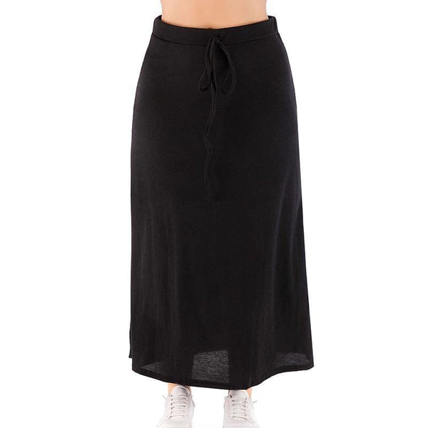 TIY Women Apparel Simple Style Solid Color Plump Lady Oversize Skirts TIY