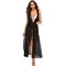 TIY Women Apparel Solid Color Sleeveless Handmade Crochet See-through Bikini Cover Ups TIY