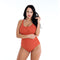 TIY Women Apparel Solid Color Square Neck Women Plus Size One-piece Swimwear TIY