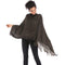 TIY Women Apparel Solid Color Winter Autumn Outfit Women Knitted Warm Cloak with Tassel TIY