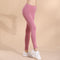 Sweet Ruffled Design Women Plain Color Sports Leggings