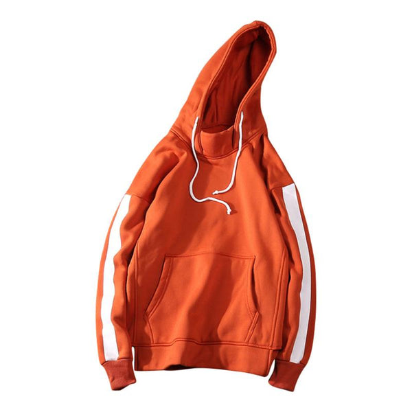 Trendy Men Color Blocking Pocket Design Hoodies