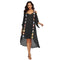 Unique Cool-shoulder High-low Hemline Women Crochet Bikini Cover Ups