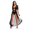 Women Sexy See-through Sequin Tassel Party Cover Up