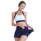 Women Solid Color Good Stretch Casual Style Lining Sports Shorts