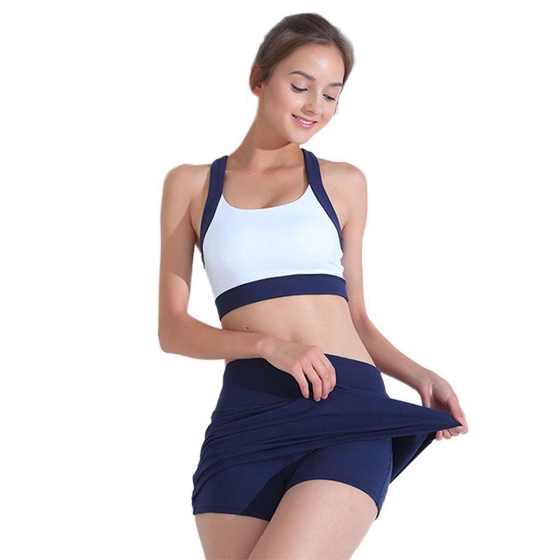 Women Solid Color Good Stretch Casual Style Lining Sports Shorts