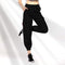 Women Solid Color Pocket Design Loose Pattern Jogger Pants