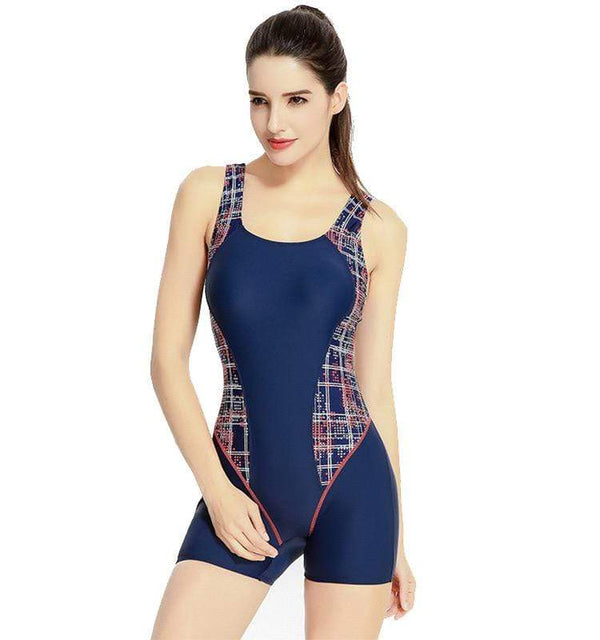 Women Sports Wear Classic Design Professional Racing Pattern Swimwear