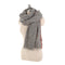 Women Vintage Houndstooth Pattern Winter Thickening Scarf
