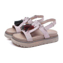 Tassels Design Women Casual Open-toe Platform Sandals Shoes