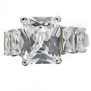 Vintage Wedding Rings TK007 Stainless Steel Ring with AAA Grade CZ