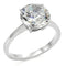 Vintage Rings TK013 Stainless Steel Ring with AAA Grade CZ