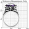 Vintage Rings TK016 Stainless Steel Ring with AAA Grade CZ in Amethyst