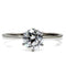 Vintage Rings TK025 Stainless Steel Ring with AAA Grade CZ