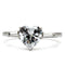 Vintage Rings TK027 Stainless Steel Ring with AAA Grade CZ