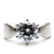 Vintage Rings TK046 Stainless Steel Ring with AAA Grade CZ