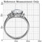 Vintage Rings TK062 Stainless Steel Ring with AAA Grade CZ