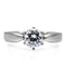 Vintage Rings TK071 Stainless Steel Ring with AAA Grade CZ