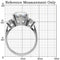 Vintage Rings TK076 Stainless Steel Ring with AAA Grade CZ