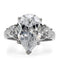 Vintage Rings TK076 Stainless Steel Ring with AAA Grade CZ