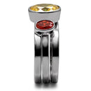 Vintage Rings TK095 Stainless Steel Ring with AAA Grade CZ