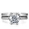Vintage Rings TK097 Stainless Steel Ring with AAA Grade CZ