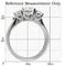 Vintage Rings TK098 Stainless Steel Ring with AAA Grade CZ