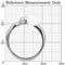 Fashion Rings For Women TK101 Stainless Steel Ring with Milky CZ