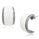 Hoop Earrings TK1046 Stainless Steel Earrings with Top Grade Crystal