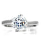 Vintage Rings TK104 Stainless Steel Ring with AAA Grade CZ