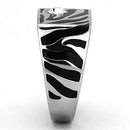 Mens Stainless Steel Rings TK1054 Stainless Steel Ring with Crystal