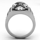 Mens Stainless Steel Rings TK1056 Stainless Steel Ring with Crystal