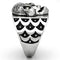 Mens Stainless Steel Rings TK1056 Stainless Steel Ring with Crystal