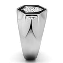 Mens Stainless Steel Rings TK1069 Stainless Steel Ring with Crystal