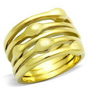 Gold Plated Rings TK106G Gold - Stainless Steel Ring