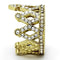 Cheap Gold Rings TK1109 Gold - Stainless Steel Ring with Top Grade Crystal