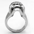 Vintage Rings TK1116 Stainless Steel Ring with Top Grade Crystal