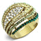 Cheap Gold Rings TK1145 Gold - Stainless Steel Ring with Top Grade Crystal