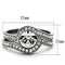 Cheap Rings TK1155 Stainless Steel Ring with Top Grade Crystal