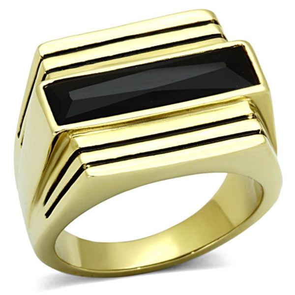 Cheap Gold Rings TK1188 Gold - Stainless Steel Ring with Synthetic
