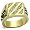 Cheap Gold Rings TK1189 Gold - Stainless Steel Ring with Top Grade Crystal